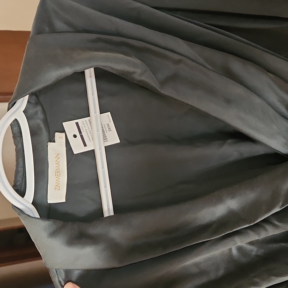 Zimmermann Silk Midi Wrap Dress size 2 - Picture 6 of 13